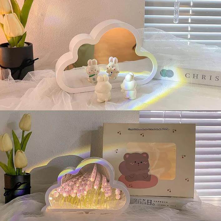 Buildable 20 Flowers Tulip Lamp