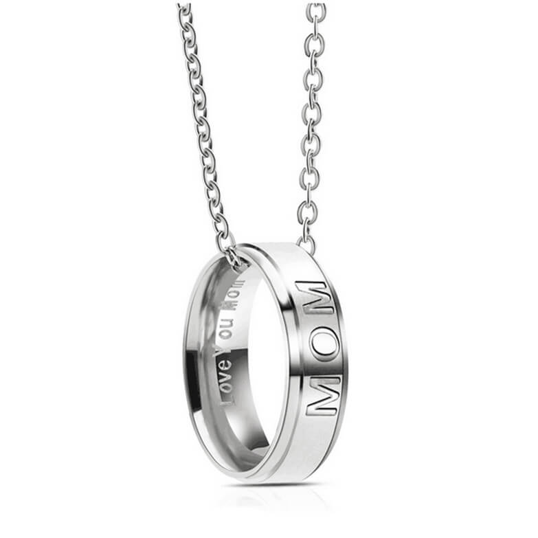 Mom and Dad Matching Necklace Set