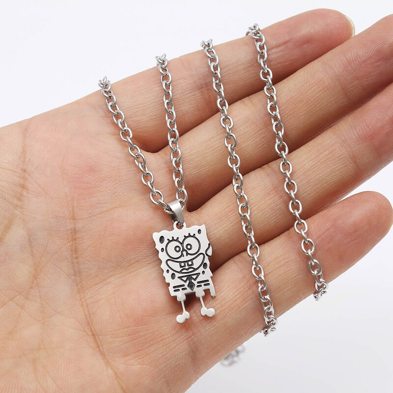 Patrick and Spongebob Necklace 2.0