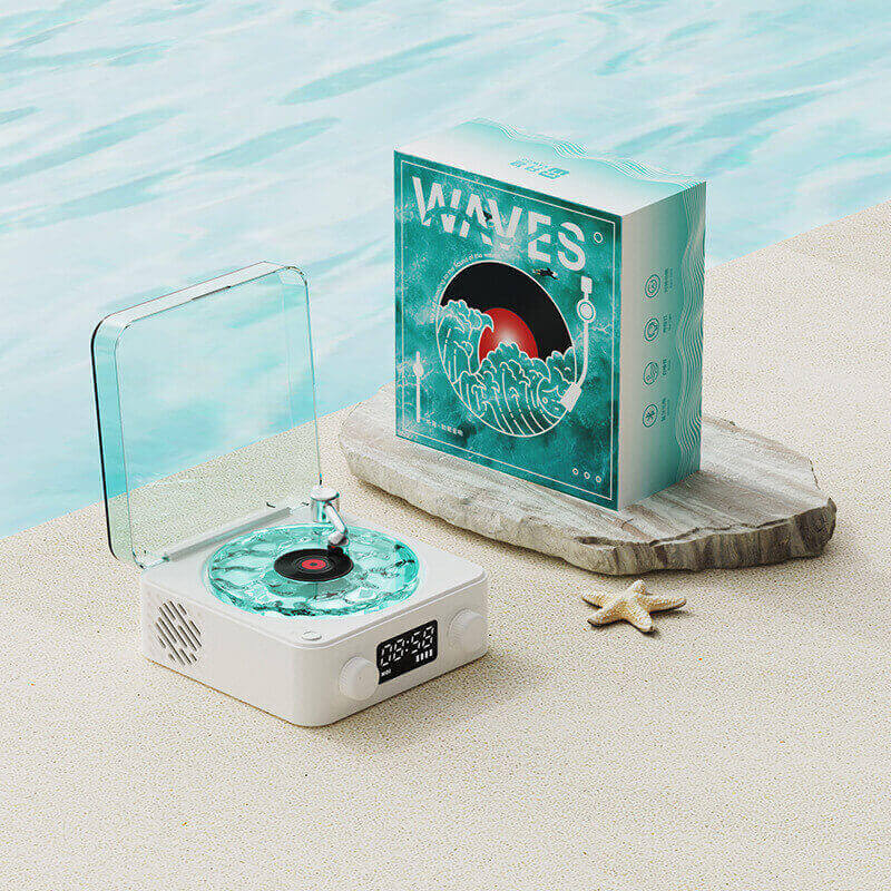 Retro Vintage Vinyl Bluetooth Speaker
