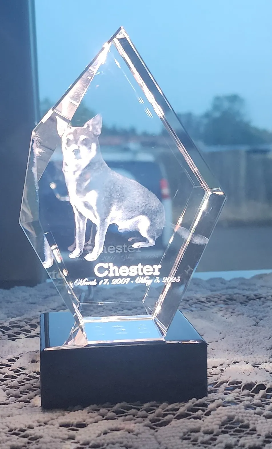 Prestige 3D Photo Crystal