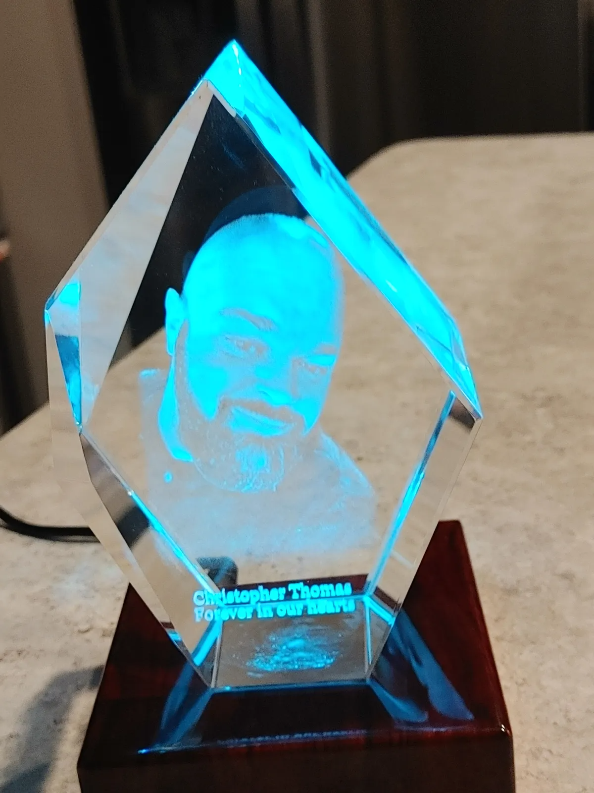 Prestige 3D Photo Crystal