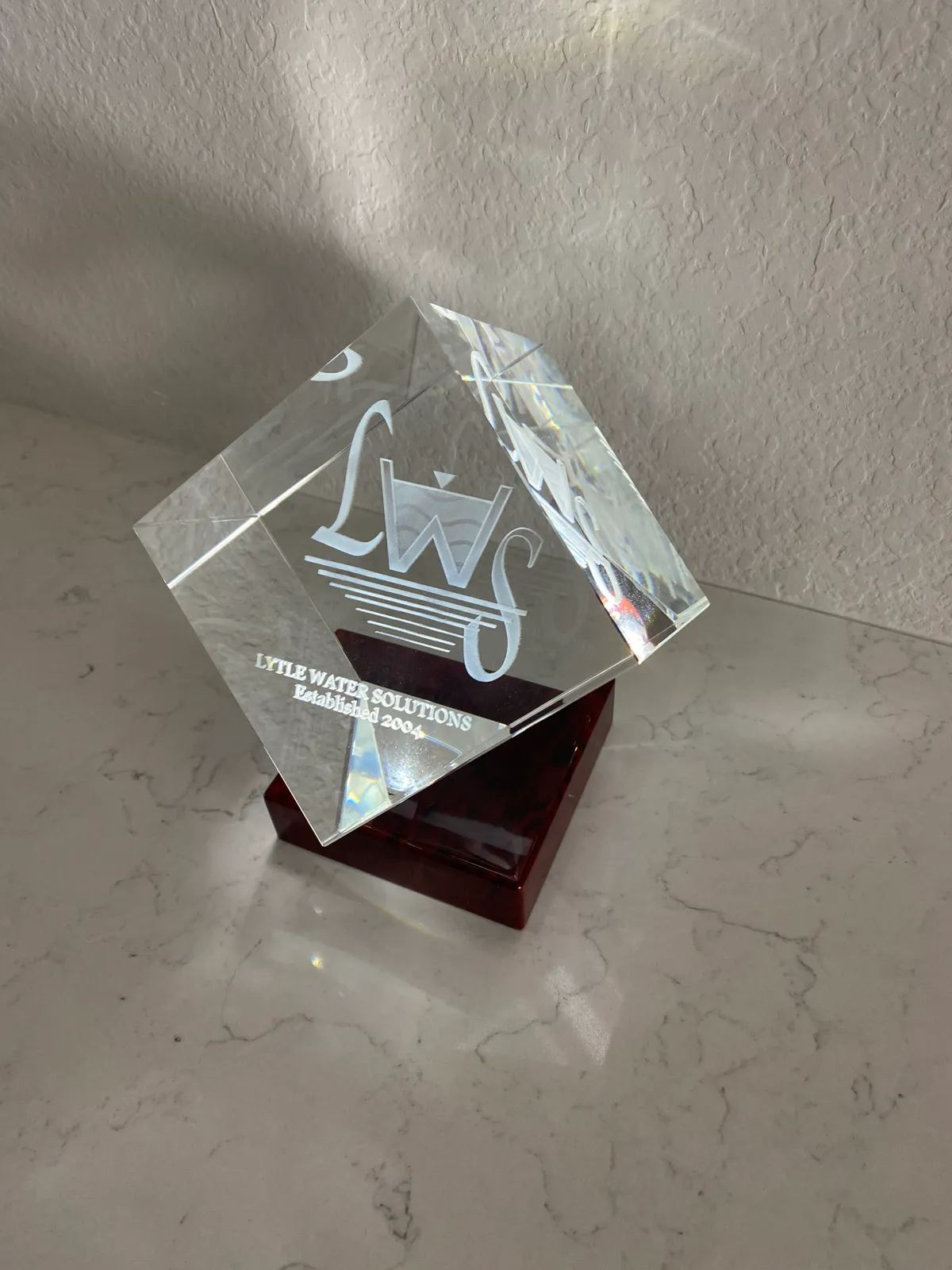 Cube 3D Photo Crystal