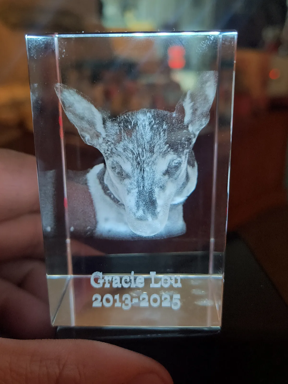 Tower 3D Photo Crystal