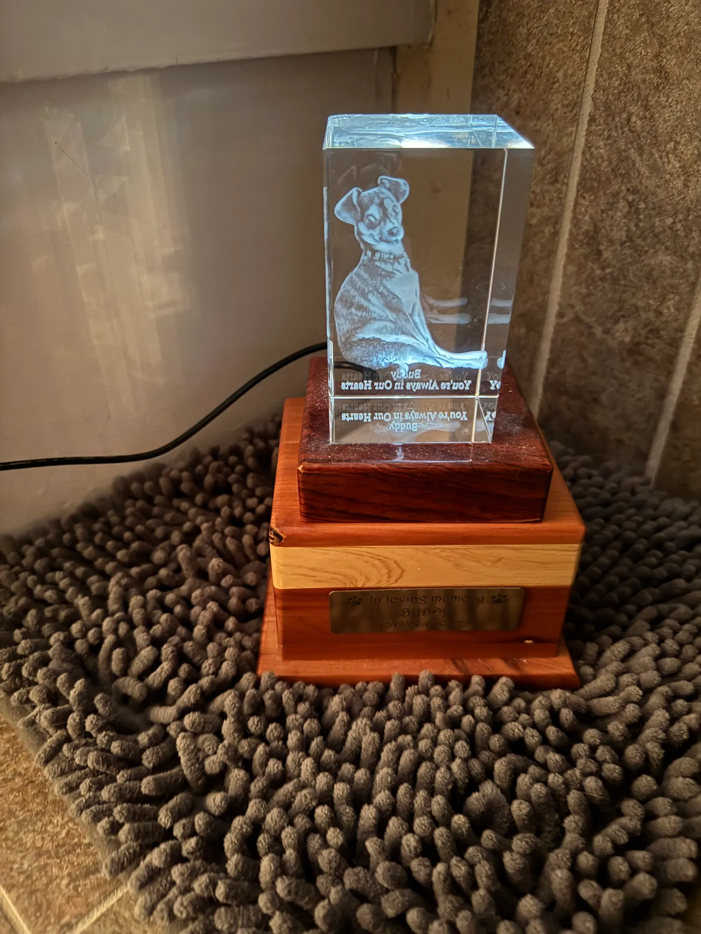 Tower 3D Photo Crystal