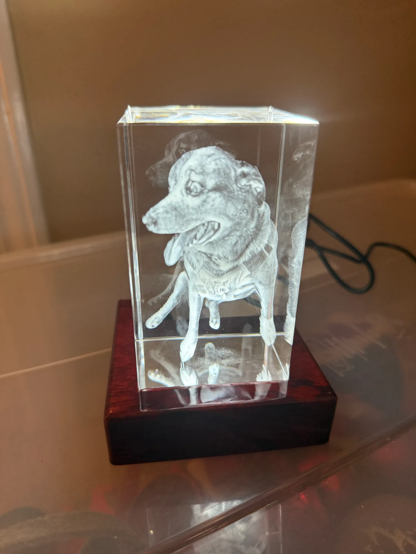 Tower 3D Photo Crystal