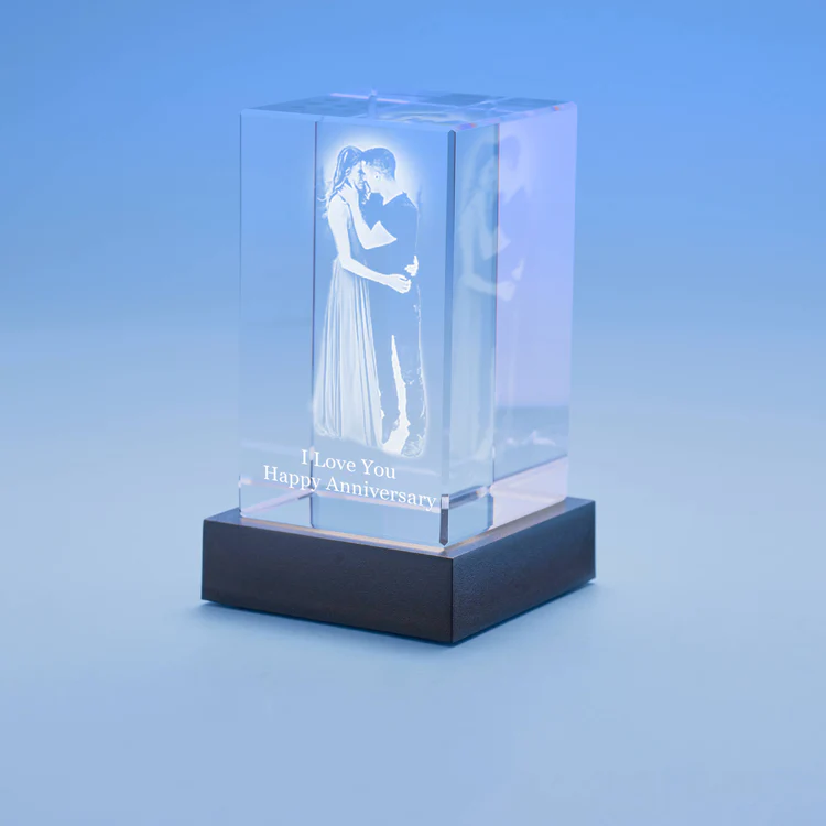 Tower 3D Photo Crystal